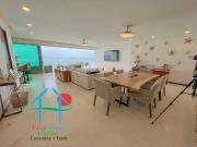 Depa de playa con 4 recámaras, terraza y vista al mar....