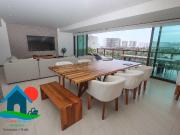 Depa en condominio de playa. Con terrazas y 4 recámaras