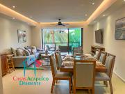 Depa en condominio de playa en renta vacacional y mensual