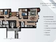 DEPARTAMENTO 109m2 EN COL.HIP?DROMO CONDESA