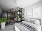 Departamento 1 ambiente de pozo en Coghlan