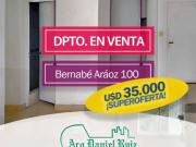 Departamento 1 dormitorio en Bernabé Aráoz al 100