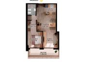 Departamento 1 dormitorio en centro