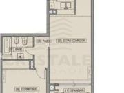 Departamento 1 dormitorio en venta, Terraza uso...