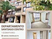 DEPARTAMENTO 1 DORMITORIO, SANTIAGO CENTRO