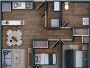 DEPARTAMENTO 1 REC 1 BAÑO ZONA LA VIGA Y EJE 3 SUR...