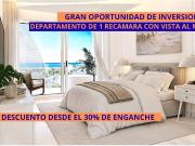 DEPARTAMENTO 1 RECAMARA / ROOF CON VISTA AL MAR/ PLAYA...