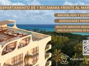 DEPARTAMENTO 1 RECAMARA/ FRENTE AL MAR/ ENTREGA...