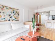 Departamento 2 amb con Toilette de recepción y cuarto en...