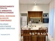 Departamento 2 Ambientes 2 Patios Amoblado en Venta,...