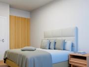 Departamento 2 ambientes al frente en Coghlan