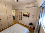Departamento 2 Ambientes Amoblado en Alquiler, Recoleta,...