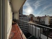 Departamento 2 ambientes con balcón al contrafrente en...