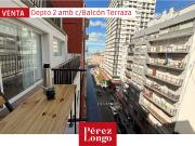 DEPARTAMENTO 2 AMBIENTES CON BALCON TERRAZA