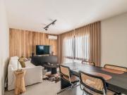 Departamento 2 ambientes con terraza propia y cochera en...