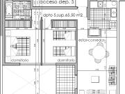 Departamento 2 dormitorios con cochera apto credito zona...