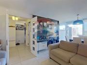 Departamento 2 dormitorios, Metro Chile España