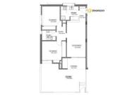 Departamento 2 dormitorios, Patio con parrillero de uso...