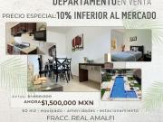 DEPARTAMENTO 2 REC AMUEBLADO REAL AMALFI