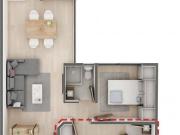 Ultimo ph nuevo en venta 2 recámaras, interior, Ciudad...