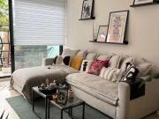 Departamento 2 recamaras con balcon vista verde