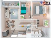 Departamento 2d1b 37 m2 valor 2258 uf compra con...