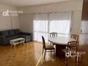 Departamento 3 ambientes amoblado con balcón francés en...