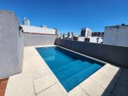 Departamento 3 ambientes amoblados con balcón y piscina...