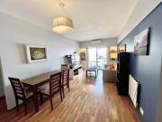 Departamento 3 Ambientes amueblado con balcón y amenites...