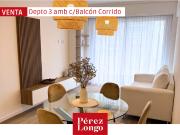 DEPARTAMENTO 3 AMBIENTES CON BALCON CORRIDO