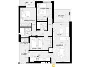 Venta departamento 3 dormitorios Rosario Lourdes