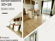 DEPARTAMENTO 3 DORMITORIOS, HUALPÉN