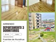 DEPARTAMENTO 3 DORMITORIOS Y ESTACIONAMIENTO HUALPÉN