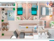 Departamento 3d1b 48 m2 valor 2452 uf, compra sin pagar... Departamento 3d1b 48 m2 valor 2452 uf, compra sin pagar...