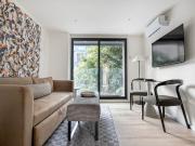 Departamento 44m2 amueblado de 1 recamara con servicios...