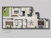 Departamento 136 m2 con jardín en venta en Granda Centeno