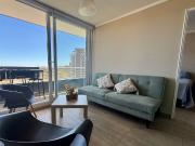 Departamento amoblado 2D/2B con terraza · Edificio con...