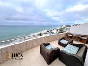 Departamento amoblado balcón con vista al mar en renta,...