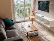 Departamento Amoblado c/ Balcón Frente a Parque – San...