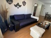 Departamento amoblado con balcón y pileta Edificio...