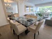 Departamento amoblado con terraza y parrilla a pasos de...