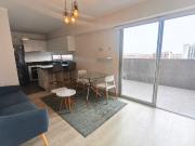 Departamento Amoblado en Alquiler con 2 Terrazas – Barranco