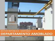 Departamento Amoblado, llegar y disfrutar.