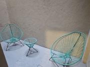 Departamento amueblado 2 recamaras terraza servicios...