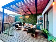 Departamento Amueblado con Terraza privada a unos pasos...