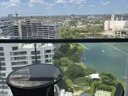 departamento amueblado con vista al lago