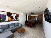 Departamento amueblado, en condominio con amenidades,...