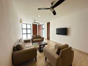 Departamento amueblado, en condominio con rooftop