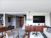 Departamento amueblado en planta baja, 3 recámaras,...