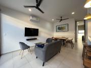 Departamento Amueblado en Planta Baja con Alberca...